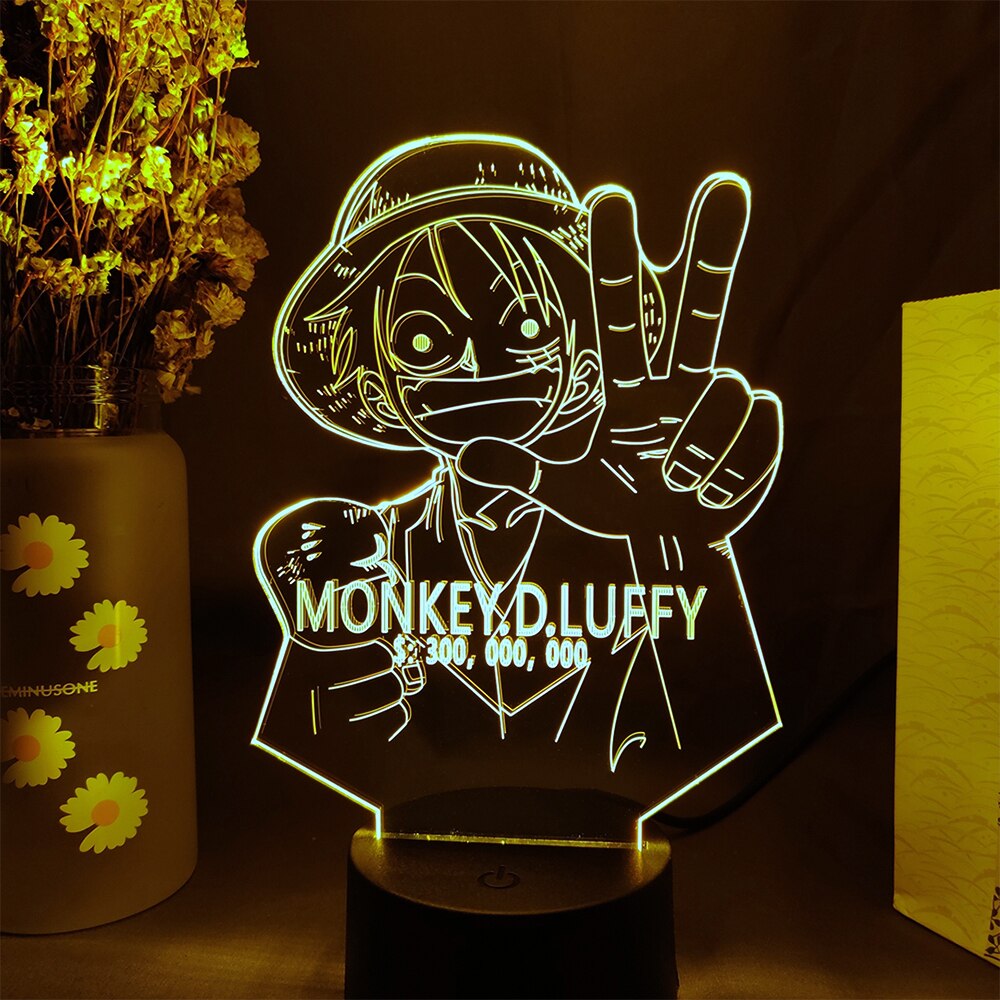 One Piece Characters Night Lamps (Variants Available) - House Of Fandom