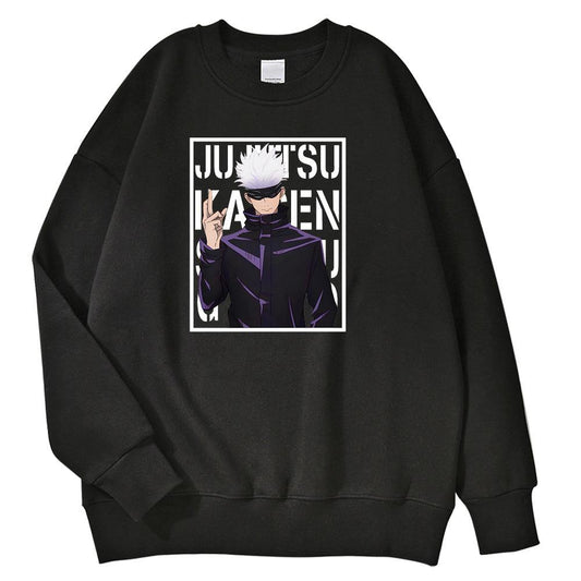 Gojo Satoru Sweatshirt Jujutsu Kaisen (Colors Available) - House Of Fandom