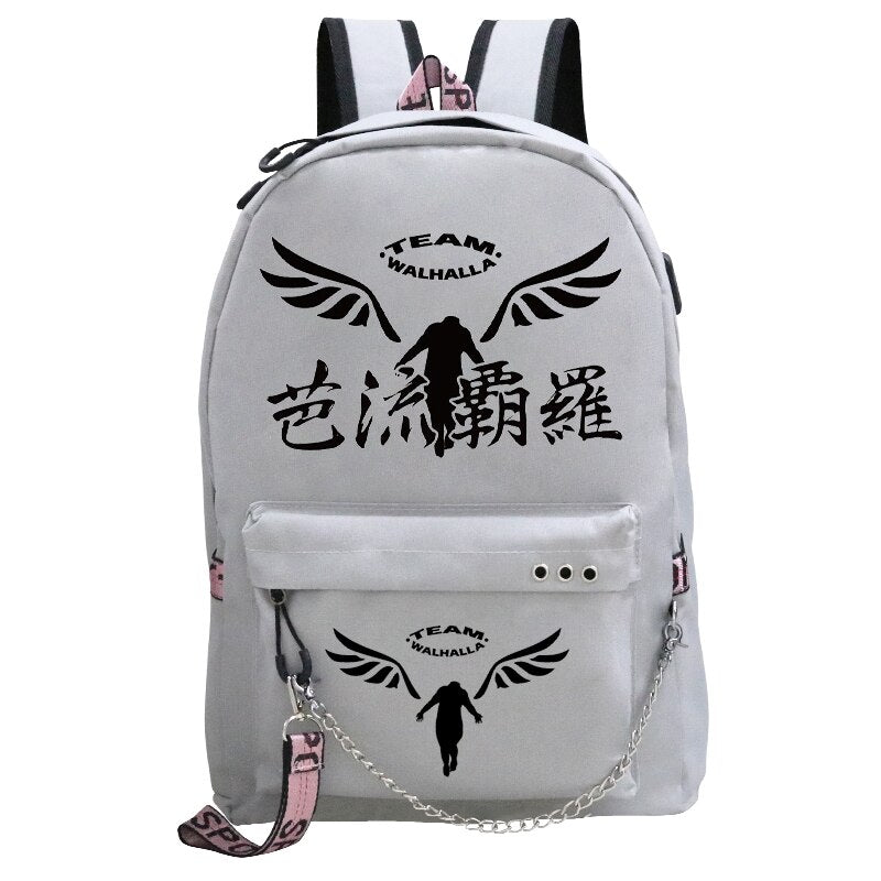Valhalla/Walhalla Backpack Tokyo Revengers (Colors Available) - House Of Fandom