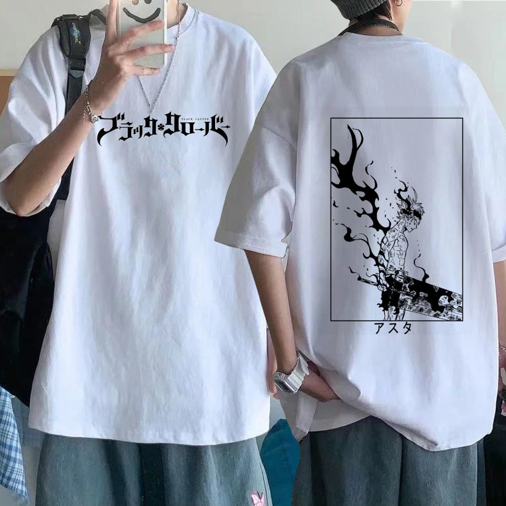 Asta/Yuno T-shirt Black Clover (Variants Available) - House Of Fandom