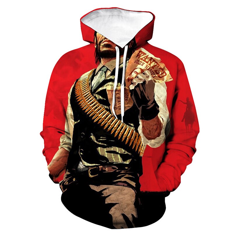HOODIES RED DEAD REDEMPTION II COLLECTION 2 (VARIANTS AVAILABLE)