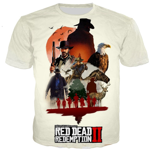 T-shirts collection red dead redemption (Variants available)