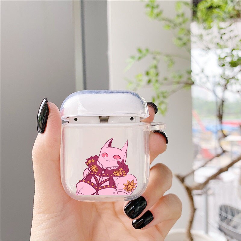 JOJO 39 s Bizarre Adventure Japanese Anime Soft Clear Silicone cover for Airpods  Cover for AirPods Pro  Earphone case - House Of Fandom