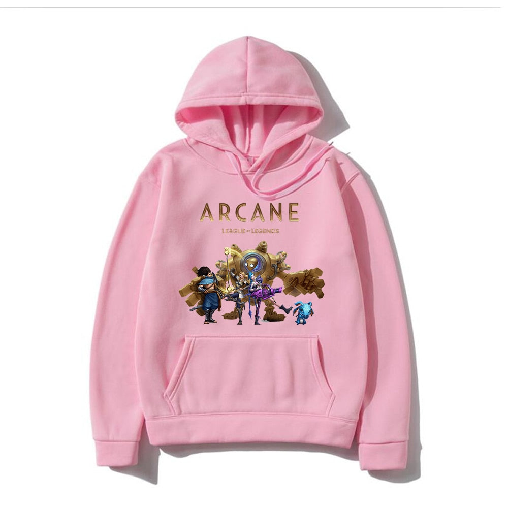 Hoodies League Of Legends Arcane Collection- 4 (Variants and Colors Available)