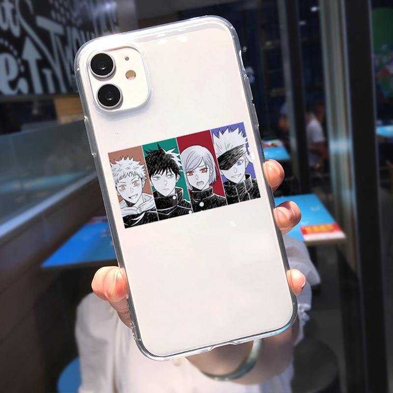 iPhone Cases Manga style Set 2 Jujutsu Kaisen (Variants Available) - House Of Fandom