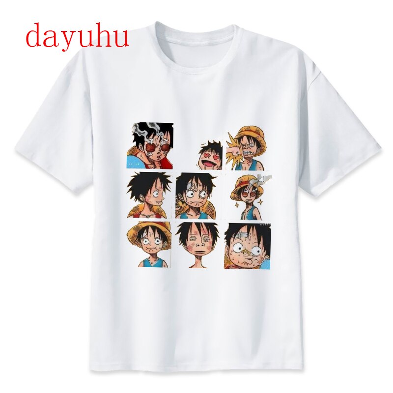 White T-Shirts Collection 1 One Piece (Variants Available) - House Of Fandom