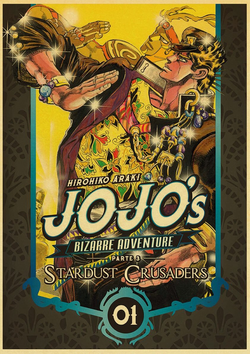 Posters JoJo's Bizarre Adventure (Variants and Sizes Available) - House Of Fandom
