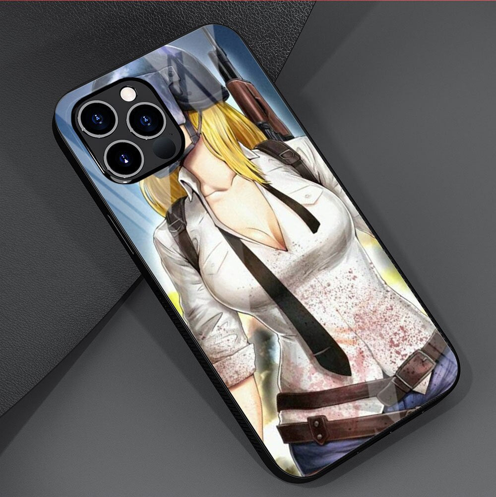 Glass Iphone Cases 2 PUBG