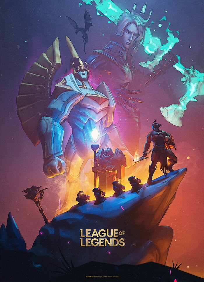 Posters League of Legends Collection-1  (Variants Available)