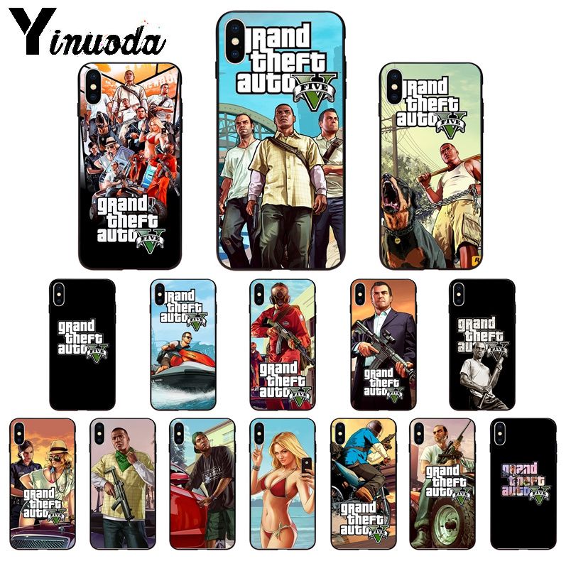 iPhone Cases GTA V Collection 7 (Variants Available)