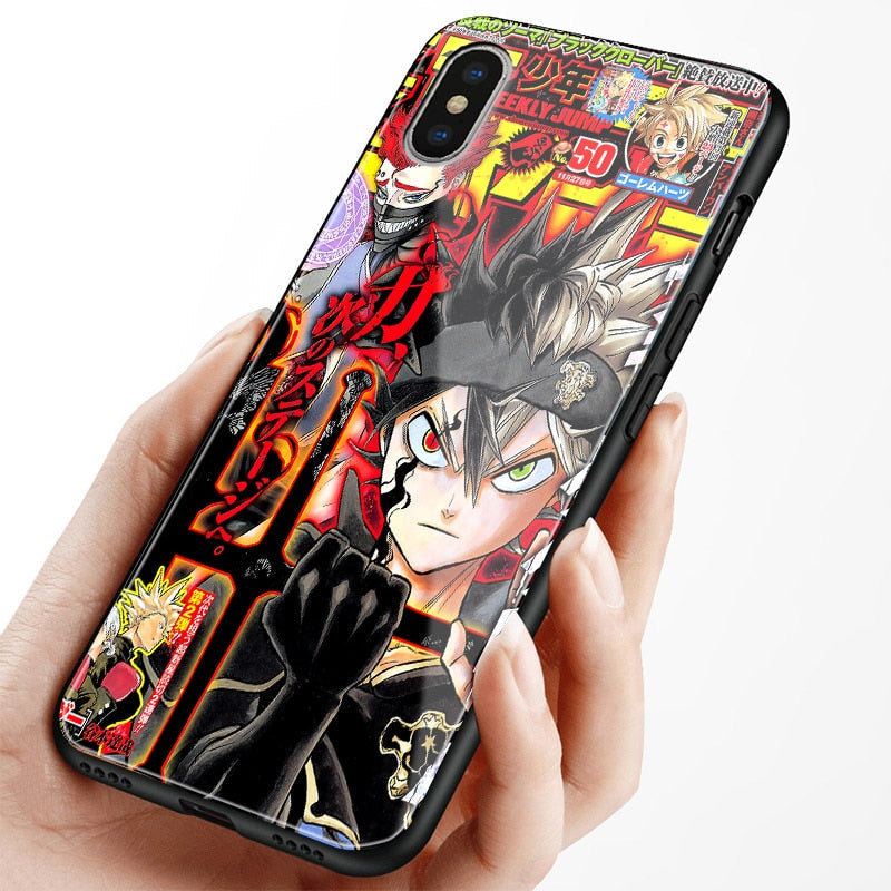 iPhone Case Black Clover Collection-5  (Variants Available) - House Of Fandom