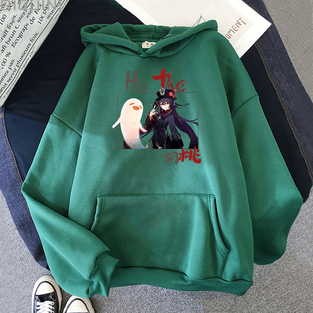 Hu Tao Hoodie Genshin Impact (Colors Available) - House Of Fandom