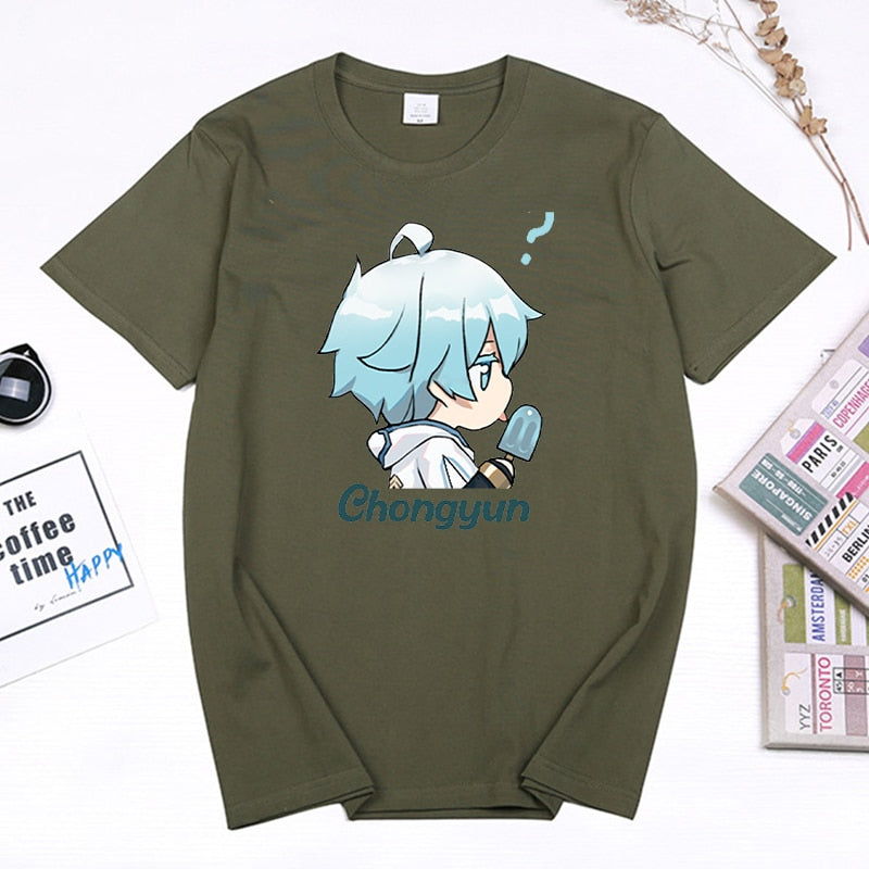 Character Tees Set-1 Genshin Impact (Variants Available) - House Of Fandom