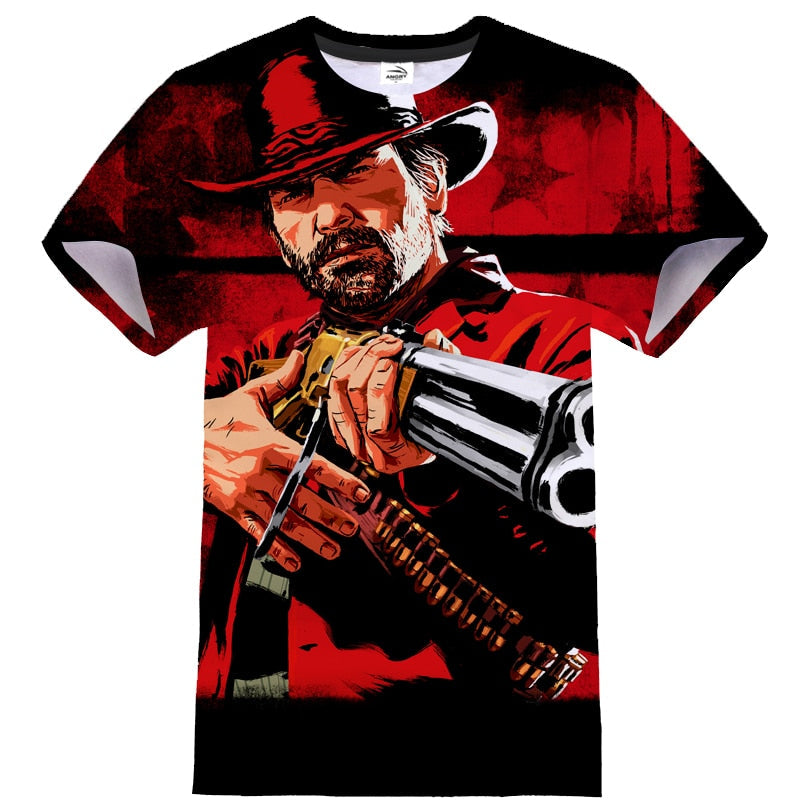 T SHIRTS RED DEAD REDEMPTION II COLLECTION 2 (VARIANTS AVAILABLE)