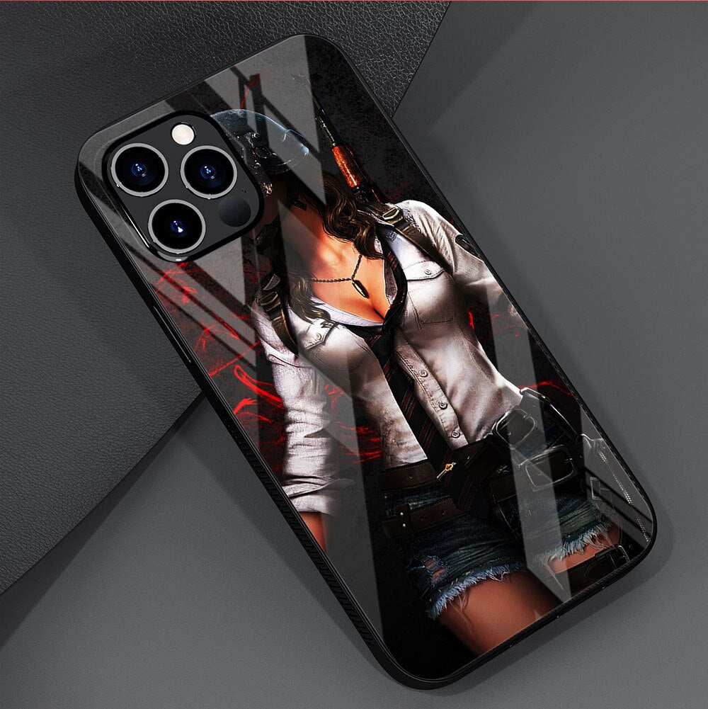 Glass Iphone Cases 2 PUBG