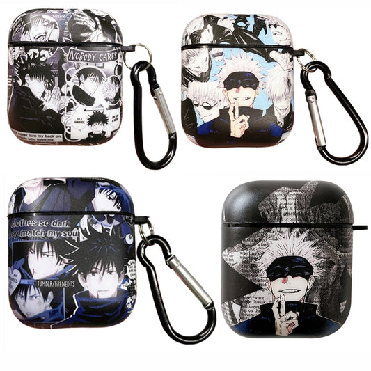 Printed TPU Airpod Case Jujutsu Kaisen (Variants Available) - House Of Fandom