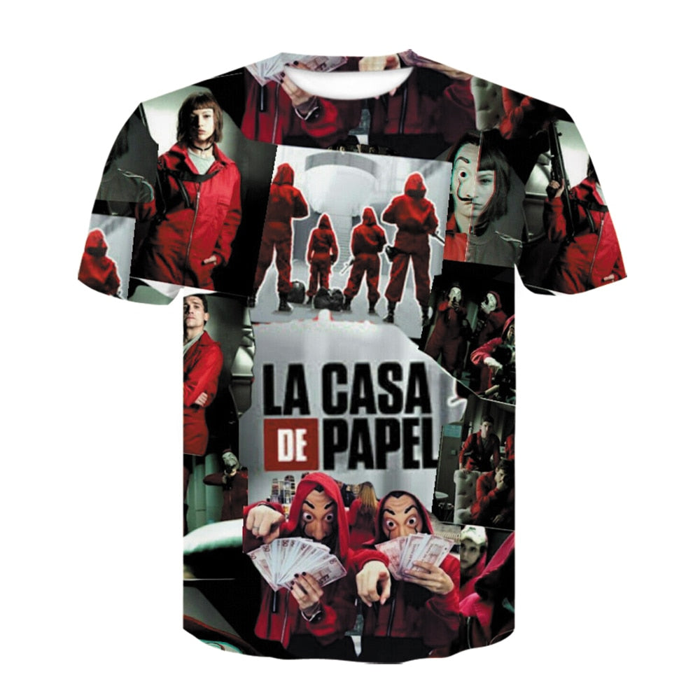 T-Shirts Money Heist (Variants Available)