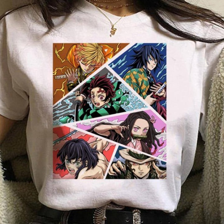 Unisex Graphic Tees Demon Slayer (Variants Available) - House Of Fandom