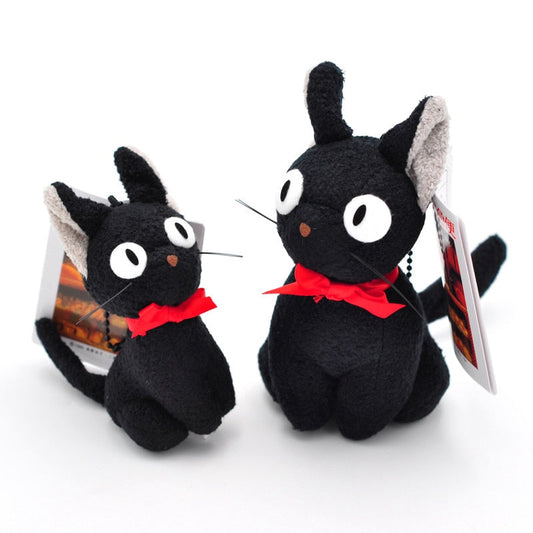 JiJi Plush Key-Chain Kiki's Delivery Service Studio Ghibli (Sizes Available)