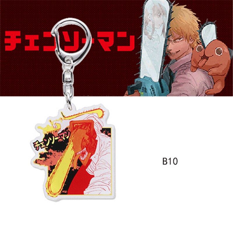 Acrylic Character Keychains Chainsaw Man (Variants Available) - House Of Fandom