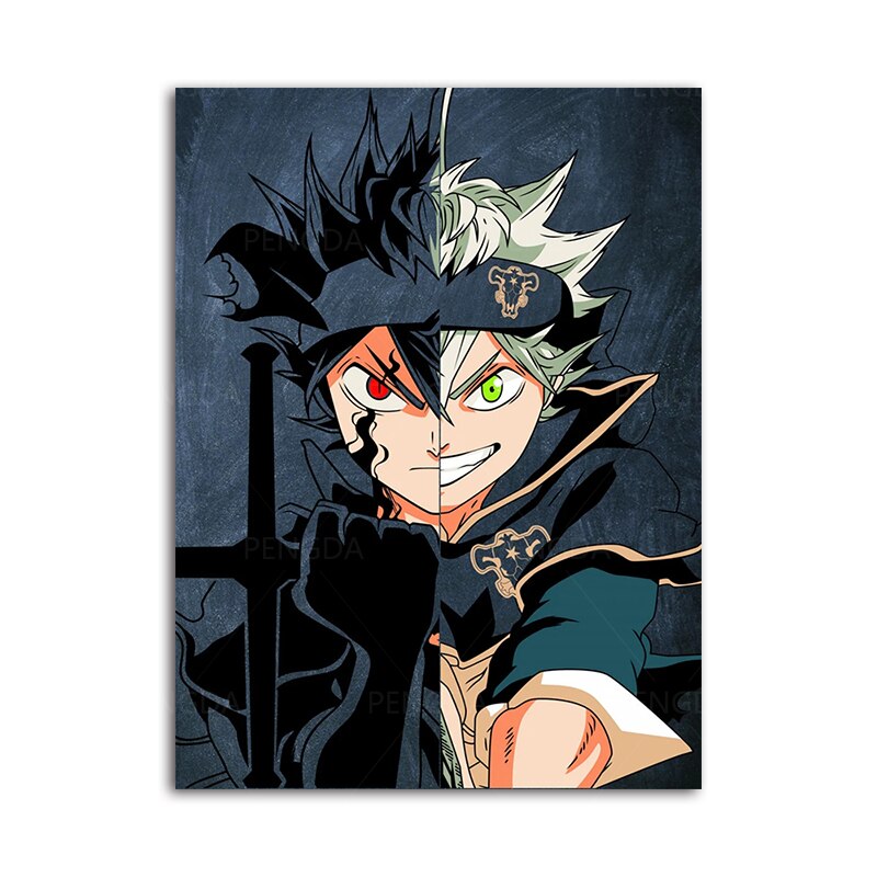 Asta Posters Black Clover (Variants Available) - House Of Fandom