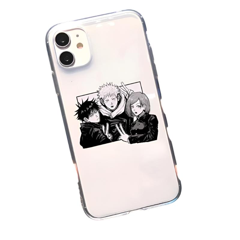 iPhone Cases Manga style Set 1 Jujutsu Kaisen (Variants Available) - House Of Fandom