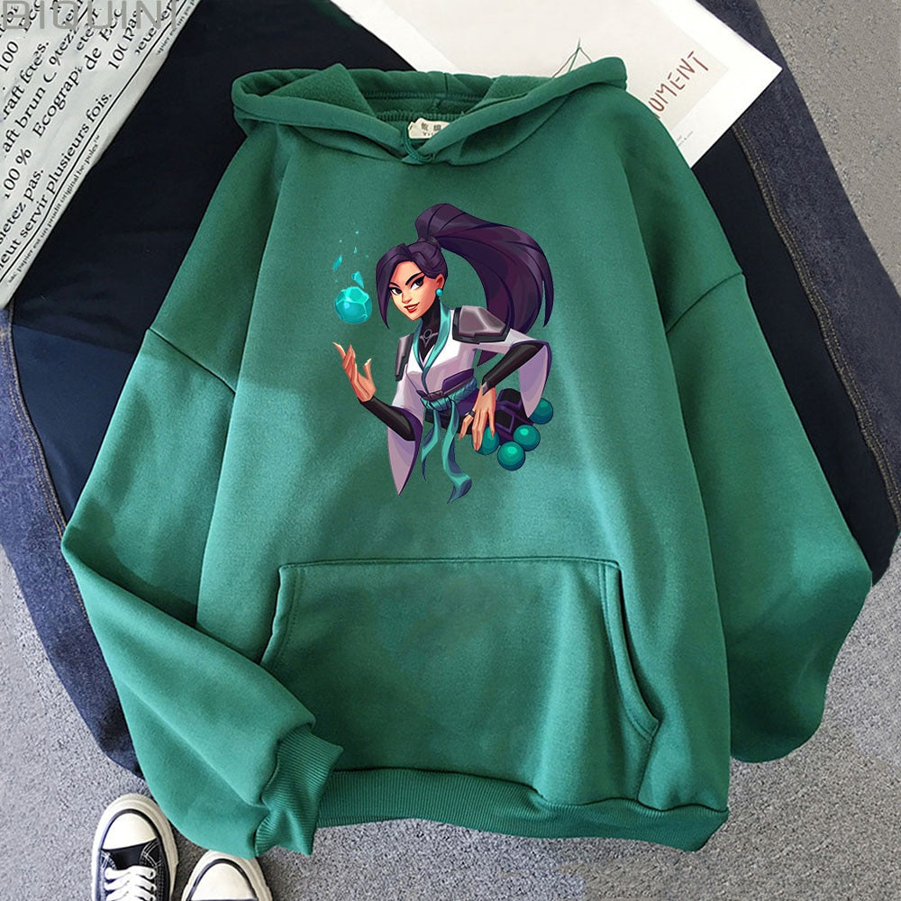 Hoodie Valorant Sage aesthetic (colors available)