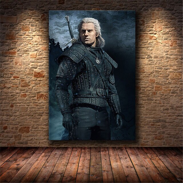 Canvas Painting Witcher Collection-4 (Variants Available)