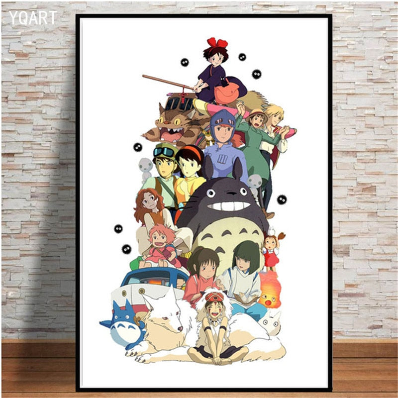 Wall Posters Collection-2 Studio Ghibli (Variants Available)