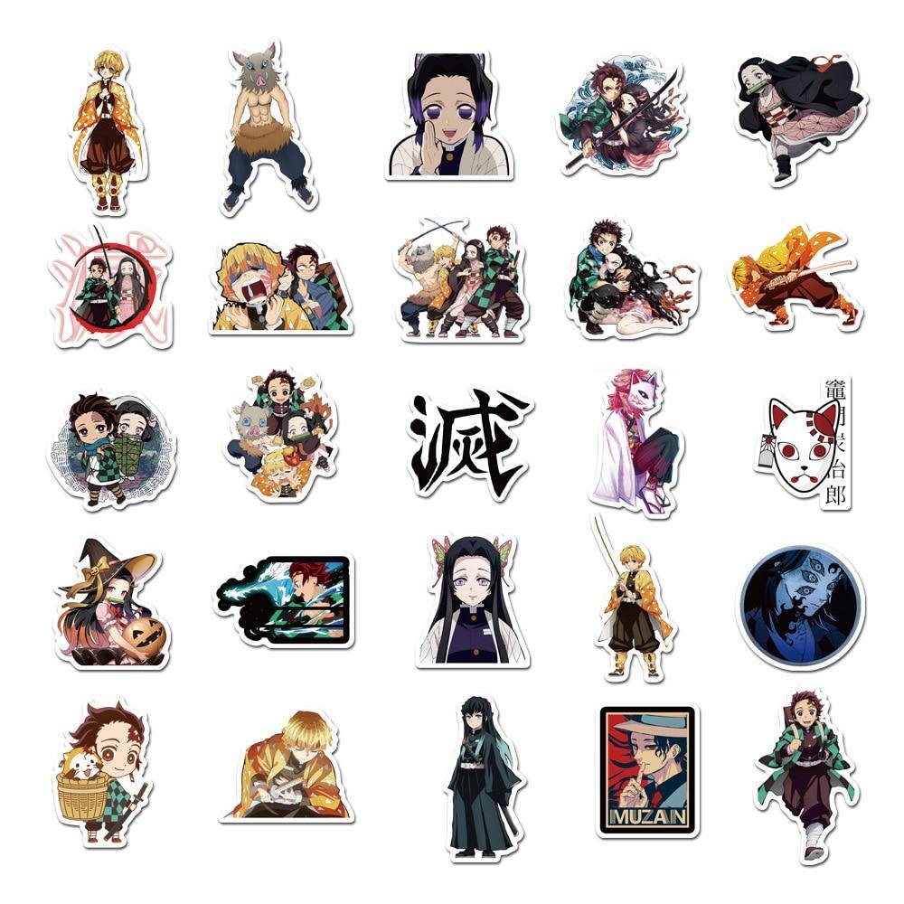 10/30/50pcs Stickers Demon Slayer - House Of Fandom