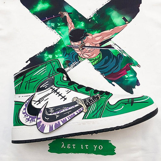 Zoro Premium Sneakers One Piece (Variants Available) - House Of Fandom