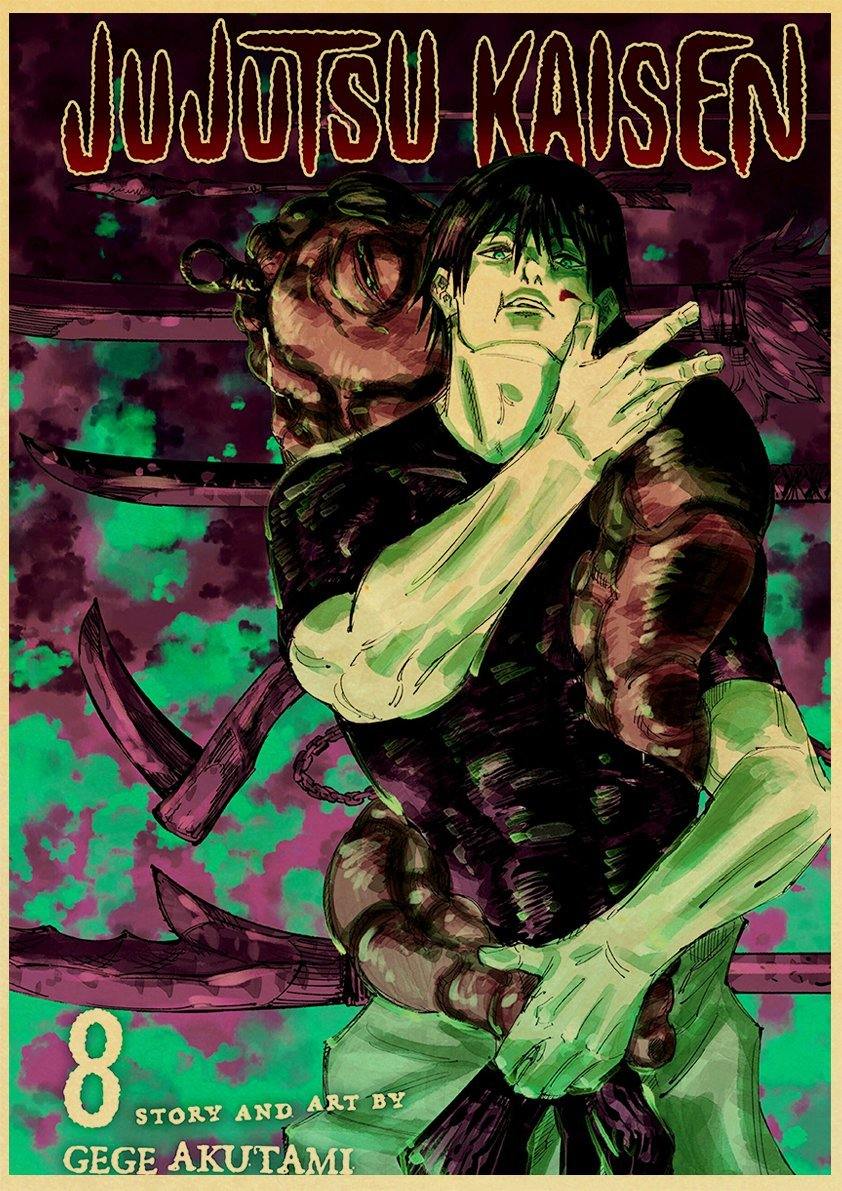 Posters Jujutsu Kaisen (Variants Available) 42*30 cm - House Of Fandom