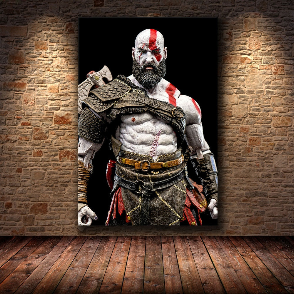 Canvas Painting God of War Collection-2 (Variants Available)