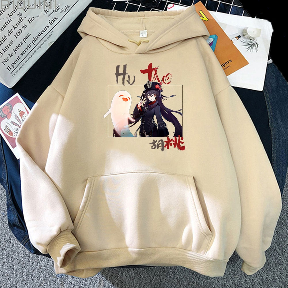 Hu Tao Hoodie Genshin Impact (Colors Available) - House Of Fandom