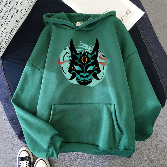 Xiao Mask Hoodie Genshin Impact (Colors Available) - House Of Fandom