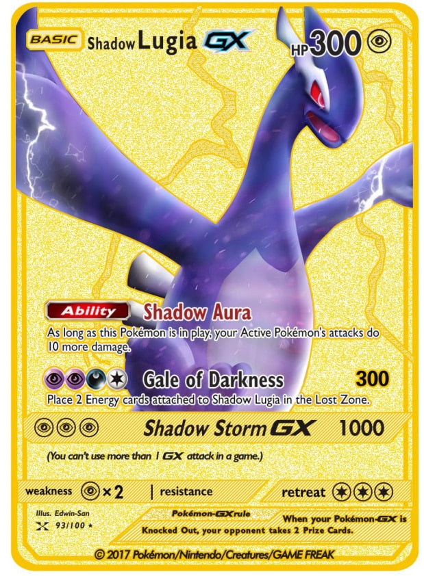 Collection Metal Cards Pokemon (Variants Available) - House Of Fandom