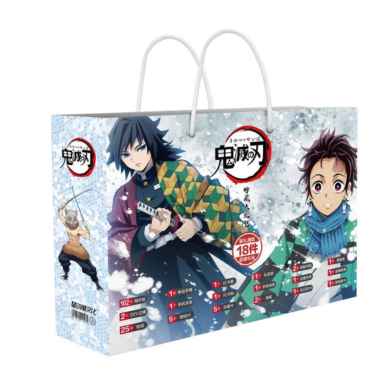 Tokyo Revengers Anime Lucky Gift Bag Collection Toys With Postcard Mikey Poster Badge Draken Stickers Bookmark Christmas Gifts - House Of Fandom