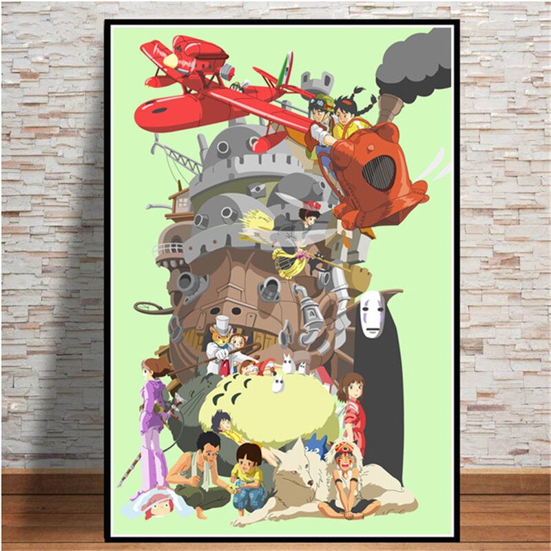 Wall Posters Collection-1 Studio Ghibli (Variants Available)