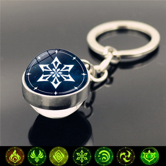 Luminous Double Sided Keychains Genshin Impact (Variants Available) - House Of Fandom