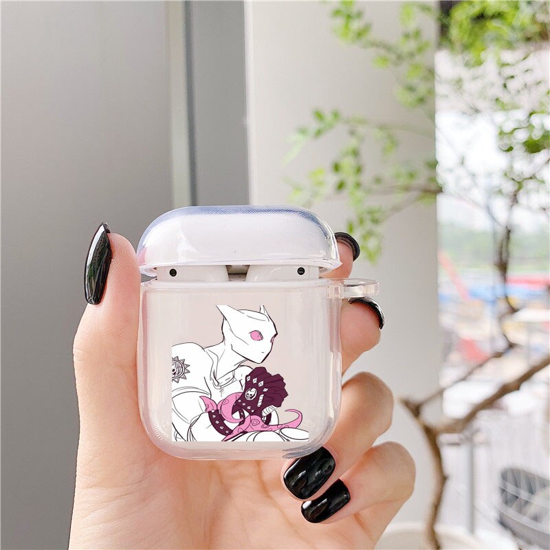 JOJO 39 s Bizarre Adventure Japanese Anime Soft Clear Silicone cover for Airpods  Cover for AirPods Pro  Earphone case - House Of Fandom