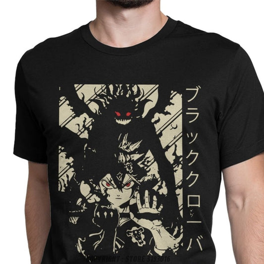 Asta Cotton T-Shirts Black Clover (Colours Available) - House Of Fandom