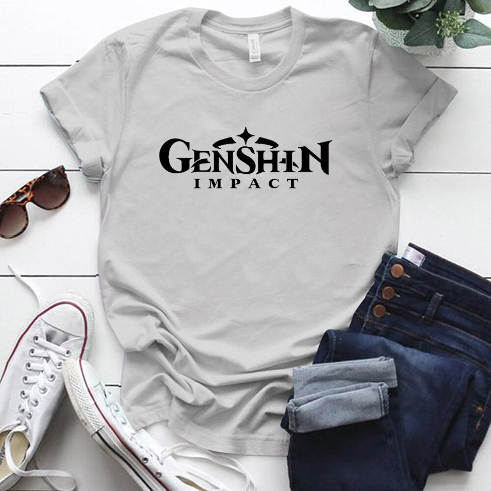 Title Tee Genshin Impact (Colors Available) - House Of Fandom