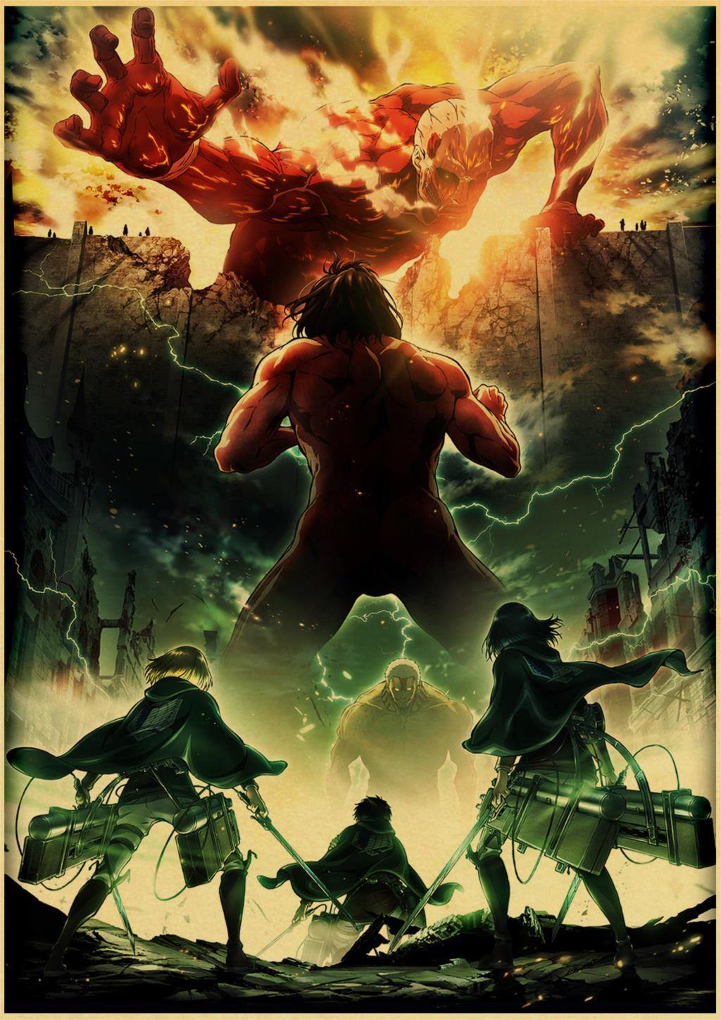 Posters 30X21cm Attack on Titan (Variants Available) - House Of Fandom