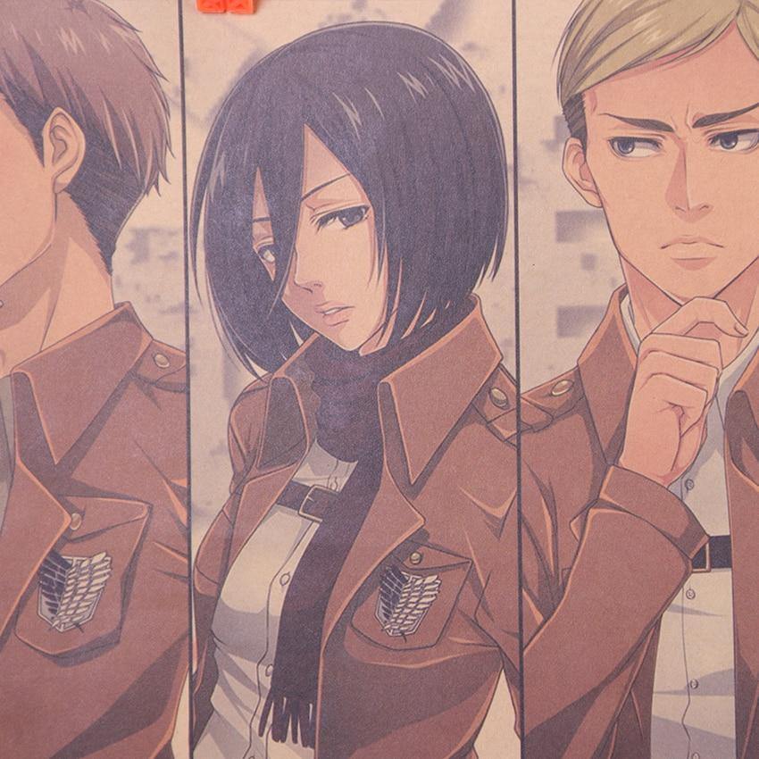 Characters Collection Poster Attack on Titan - House Of Fandom