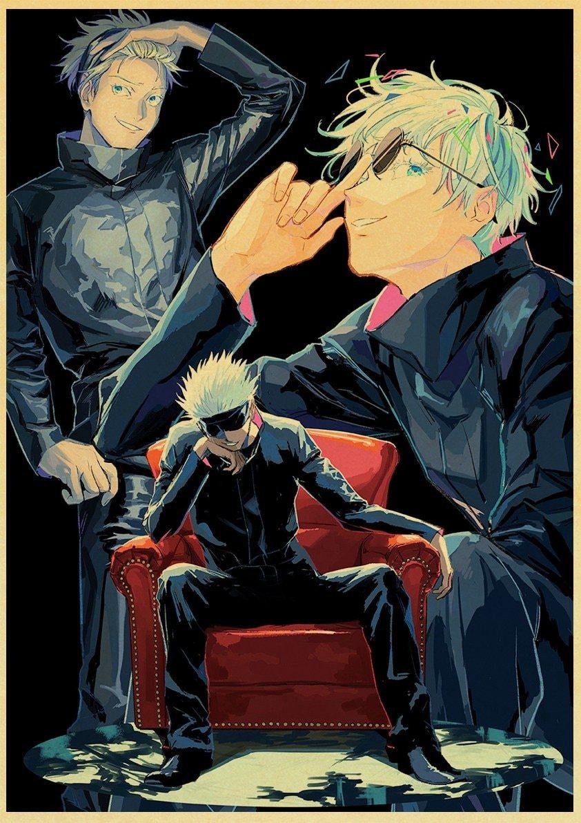 Posters Jujutsu Kaisen (Variants Available) 42*30 cm - House Of Fandom