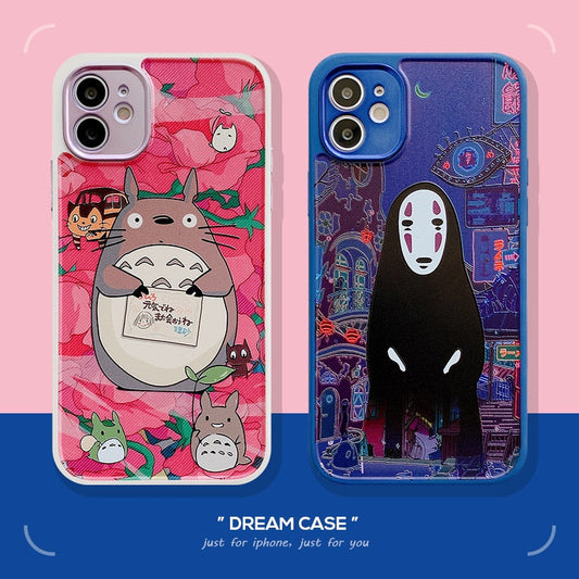 Totoro & No Face iPhone Case Collection Studio Ghibli (Variants Available)