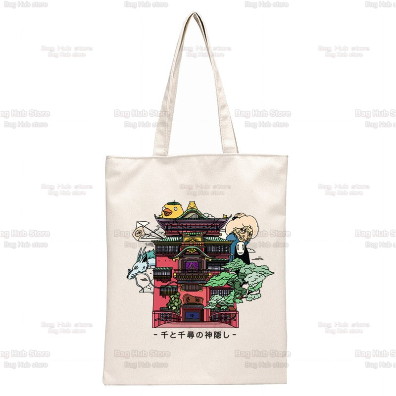 Spirited Away Eco-friendly Carry Bags Studio Ghibli (Variants Available)