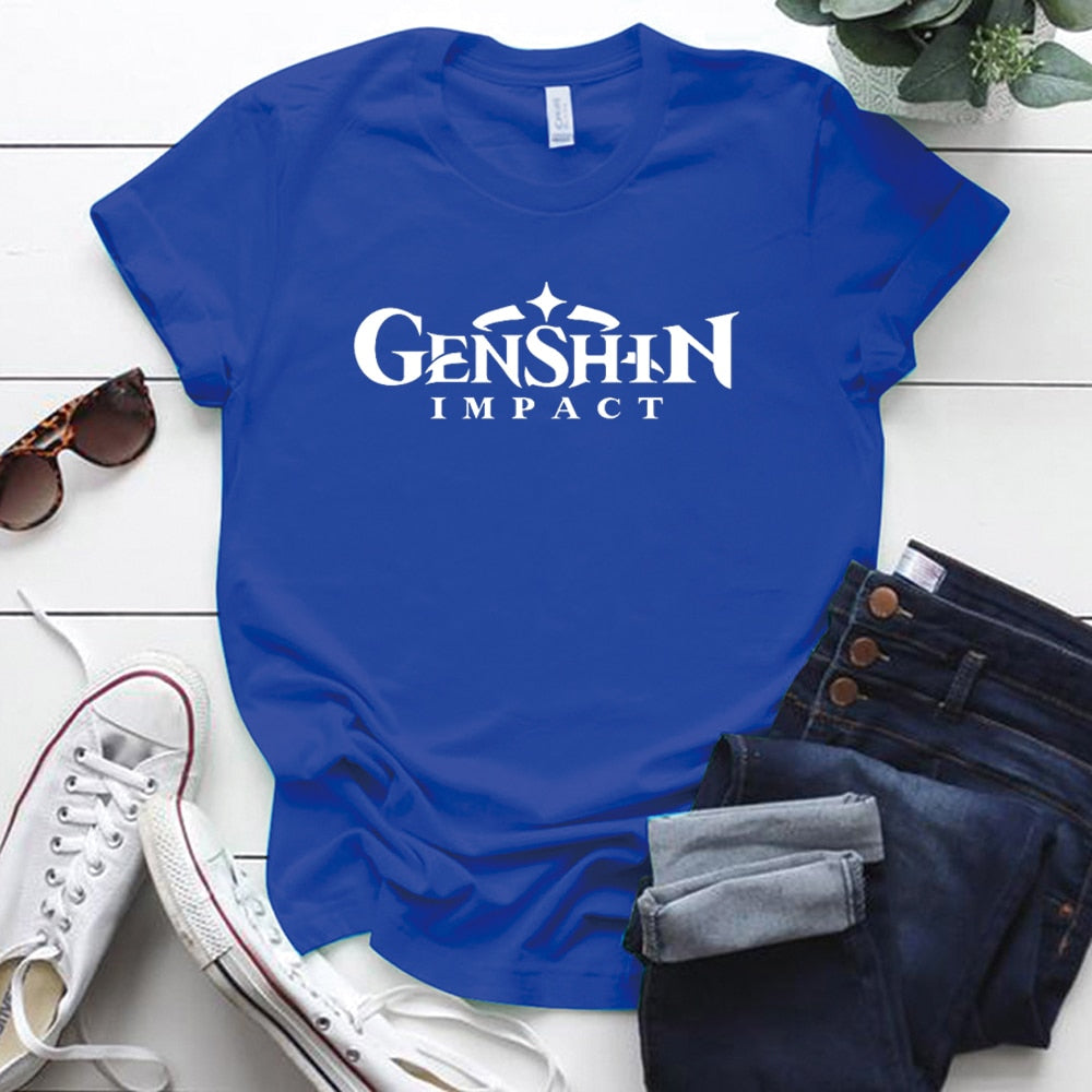 Title Tee Genshin Impact (Colors Available) - House Of Fandom