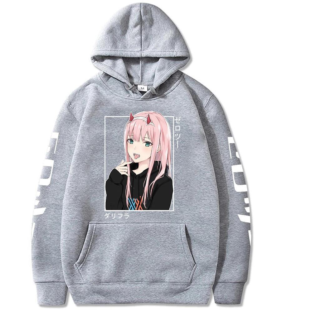 Zero Two Unisex Hoodie Darling In The Franxx (Variants Available) - House Of Fandom
