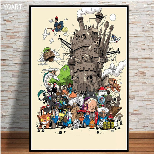 Wall Posters Collection-2 Studio Ghibli (Variants Available)